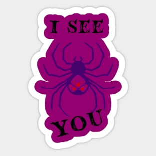 I see You - WidowMaker Sticker